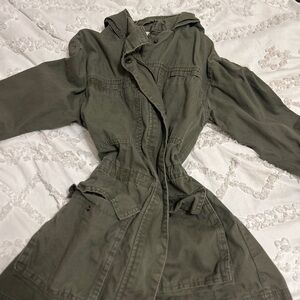 Universal Thread Utility Jacket in Army Green